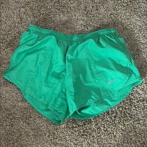 Nike Emerald Green Running Shorts